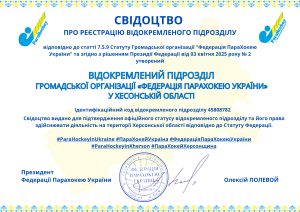 Свідоцтво Херсонська область